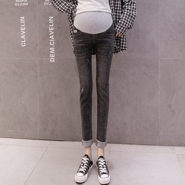 maternity bottoms pregnant women's jeans spring and autumn belly lift pants are thinner pencil outside wearing with small feet, White
maternity bottoms pregnant women's jeans spring and autumn belly lift pants are thinner pencil outside wearing with small feet, White