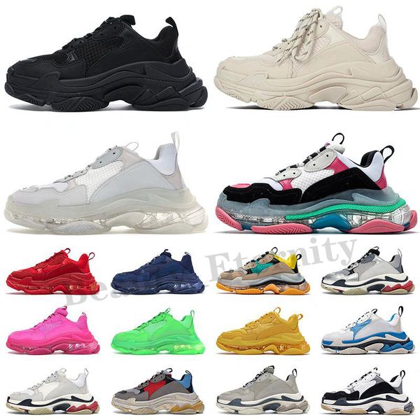 triple s men women designer dad shoes vintage platform sneakers black 17fw tennis flat trainers jogging walking
triple s men women designer dad shoes vintage platform sneakers black 17fw tennis flat trainers jogging walking