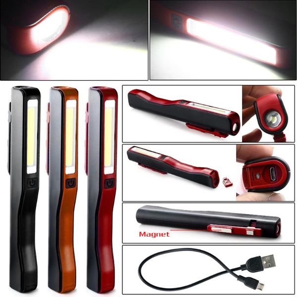 other led lighting portable mini cob torch usb rechargeable magnetic pen clip repair work light camping lanterna
other led lighting portable mini cob torch usb rechargeable magnetic pen clip repair work light camping lanterna