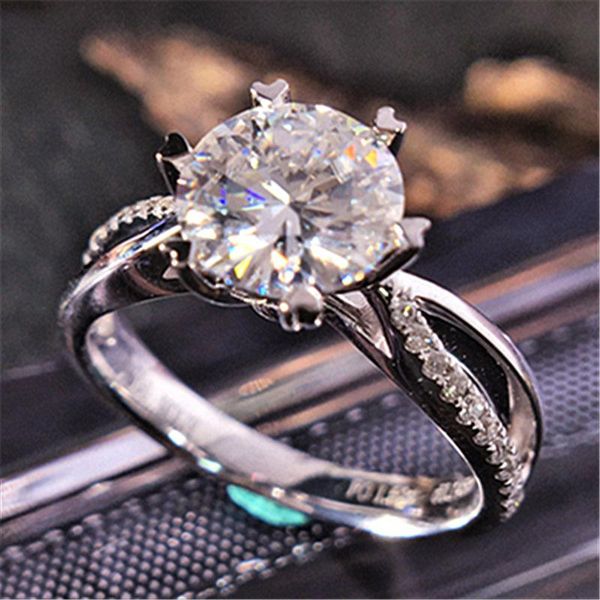 wedding rings fashion simple six claw crystal ring charm women inlay zircon silver color opening elegant bride eternal engagement jewelry, Slivery;golden
wedding rings fashion simple six claw crystal ring charm women inlay zircon silver color opening elegant bride eternal engagement jewelry, Slivery;golden