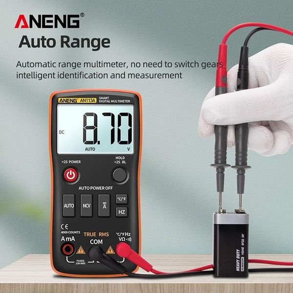 multimeters an113a profesional digital multimeter tester intelligent automatic measurement ac/dc voltage 4000 counts lcd display meter
multimeters an113a profesional digital multimeter tester intelligent automatic measurement ac/dc voltage 4000 counts lcd display meter