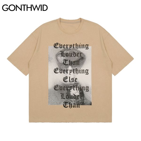 tees shirts hip hop ripped distressed print short sleeve tshirts punk rock gothic cotton loose harajuku casual men 210602, White;black
tees shirts hip hop ripped distressed print short sleeve tshirts punk rock gothic cotton loose harajuku casual men 210602, White;black