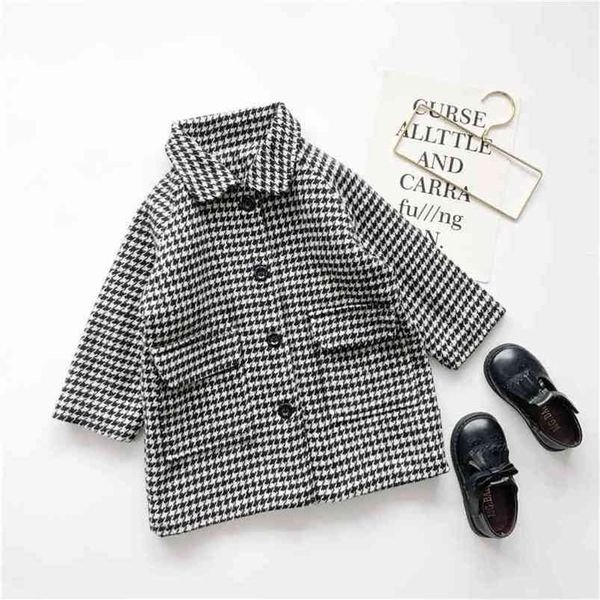 gooporson autumn kids clothes fashion korean plaid long jacket coats children woolen overcoat winter warm little girls outfits 210715, Blue;gray
gooporson autumn kids clothes fashion korean plaid long jacket coats children woolen overcoat winter warm little girls outfits 210715, Blue;gray