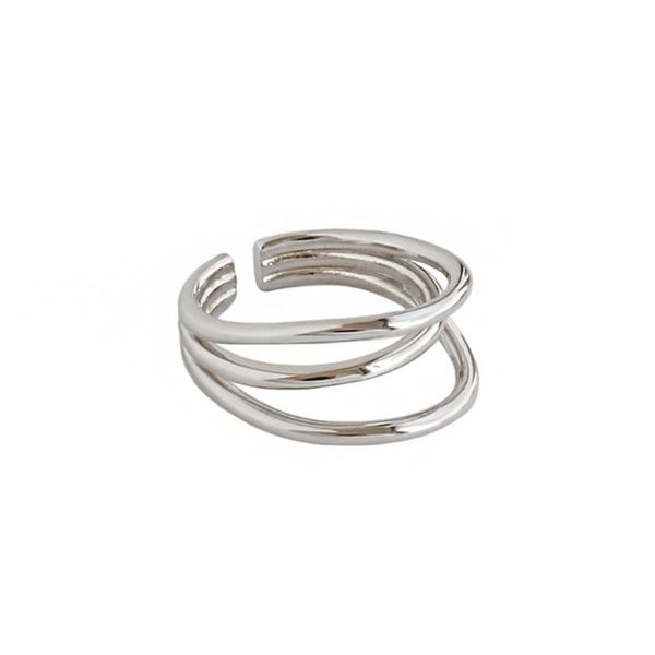 cluster rings zemior 925 sterling silver ring for women fine jewelry multi-layer annulus hip hop lady star products, Golden;silver
cluster rings zemior 925 sterling silver ring for women fine jewelry multi-layer annulus hip hop lady star products, Golden;silver
