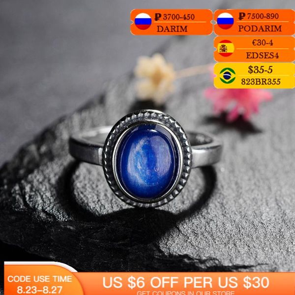 cluster rings fashion 8x10 mm oval dark blue natural kyanite women's 925 silver jewelry ring wholesale gifts vintage fine, Golden;silver
cluster rings fashion 8x10 mm oval dark blue natural kyanite women's 925 silver jewelry ring wholesale gifts vintage fine, Golden;silver