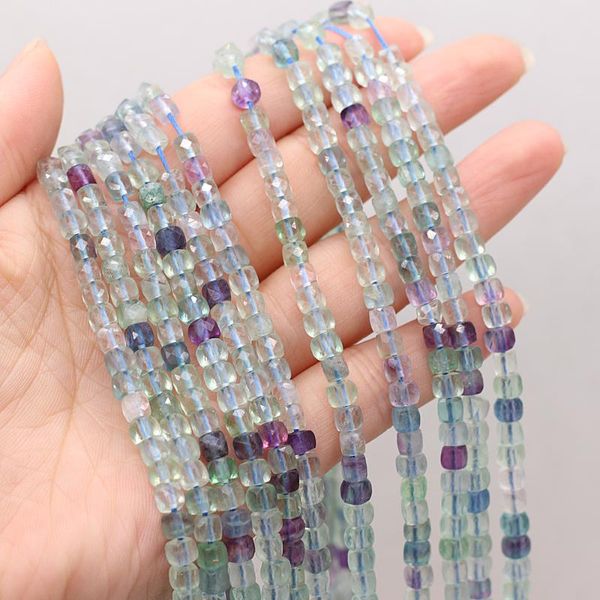other natural fluorite stone beads multicolor faceted loose spacer square for jewelry making diy women bracelet 4mm strands
other natural fluorite stone beads multicolor faceted loose spacer square for jewelry making diy women bracelet 4mm strands