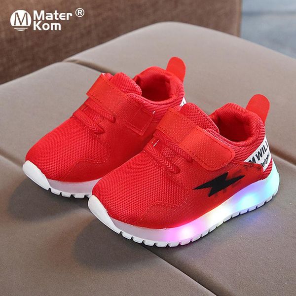 sneakers size 21-30 baby glowing hook loop kids led light shoes girls luminous for toddler, Black;red
sneakers size 21-30 baby glowing hook loop kids led light shoes girls luminous for toddler, Black;red