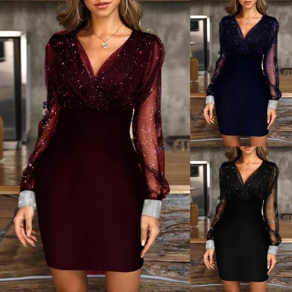 casual dresses woman dress fashion sequins summer black retro elegant party club vestido de mujer, Black;gray
casual dresses woman dress fashion sequins summer black retro elegant party club vestido de mujer, Black;gray