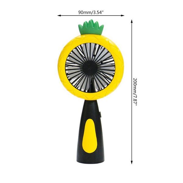 electric fans cartoon pineapple fruit handheld usb rechargeable mini fan with led night light 2 speed adjustable portable deskair cooler
electric fans cartoon pineapple fruit handheld usb rechargeable mini fan with led night light 2 speed adjustable portable deskair cooler
