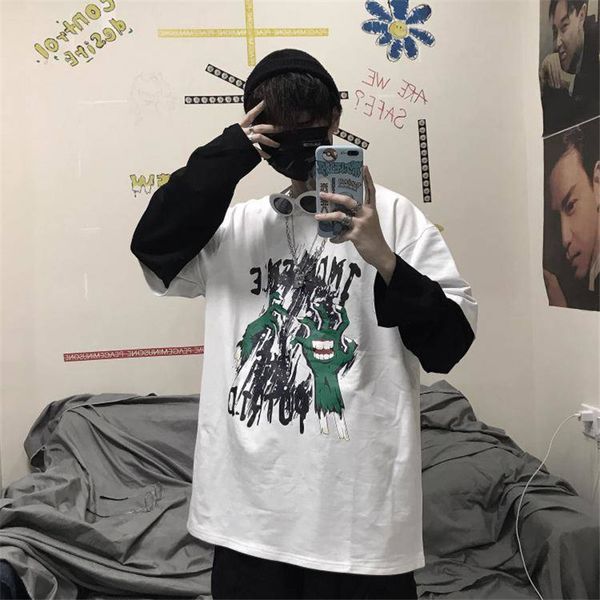 2021 new japo t-shirt do punk primavera outono marca hip-hopsummer tee falso duas peas de manga longa dos homens t camisa 8wvn, White;black
2021 new japo t-shirt do punk primavera outono marca hip-hopsummer tee falso duas peas de manga longa dos homens t camisa 8wvn, White;black