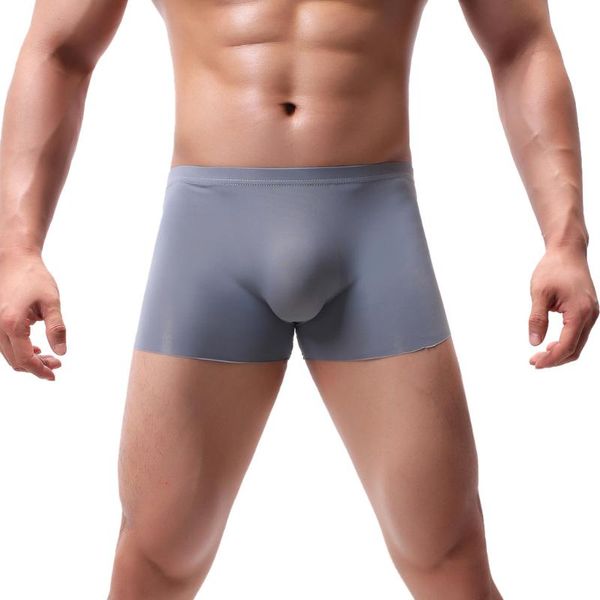 underpants ice silk men underwear pure color breathable boxer shorts man slip gay lingerie panties, Black;white
underpants ice silk men underwear pure color breathable boxer shorts man slip gay lingerie panties, Black;white