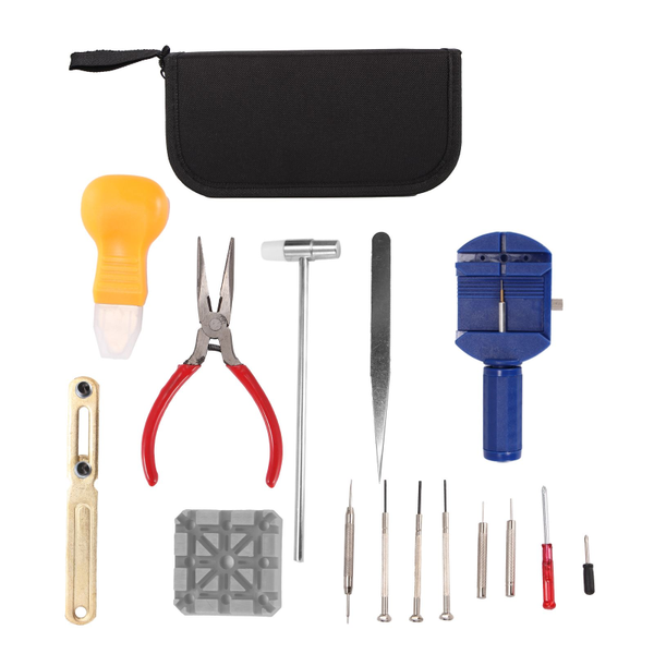 professional hand tool sets 16pcs pro watchmaking watch tools case opener link remover screwdriver spring bar repair kit
professional hand tool sets 16pcs pro watchmaking watch tools case opener link remover screwdriver spring bar repair kit