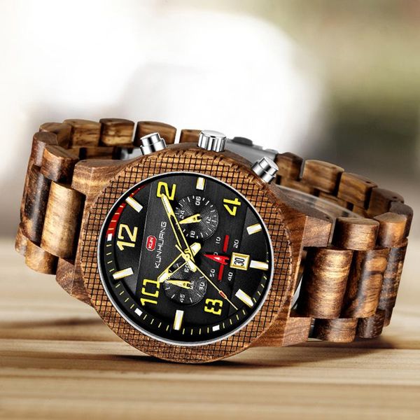 wristwatches wood watch men military sport chronograph fashion luminous show date wooden quartz wristwatch male timepieces relogio masculino, Slivery;brown
wristwatches wood watch men military sport chronograph fashion luminous show date wooden quartz wristwatch male timepieces relogio masculino, Slivery;brown