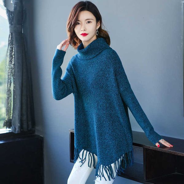 women's sweaters winter mid-length turtleneck knitted sweater women korean fashion plus size loose long sleeve tassel pullove s07l, White;black
women's sweaters winter mid-length turtleneck knitted sweater women korean fashion plus size loose long sleeve tassel pullove s07l, White;black