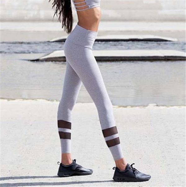 women's leggings high waist mesh slim fitness women stitching stretch leggins skinny gothic pants spring summer sportswear w3, Black
women's leggings high waist mesh slim fitness women stitching stretch leggins skinny gothic pants spring summer sportswear w3, Black