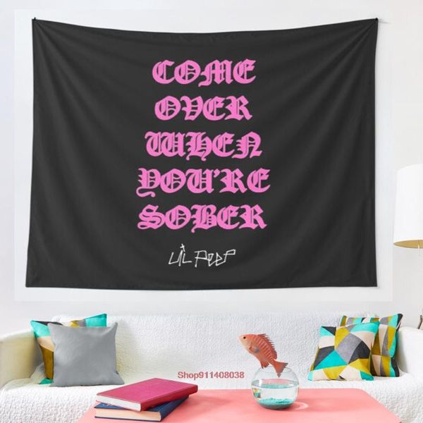 tapestries come over when you re sober lil peep pink merch tapestry more size home living room bedroom decorative wall blanket
tapestries come over when you re sober lil peep pink merch tapestry more size home living room bedroom decorative wall blanket