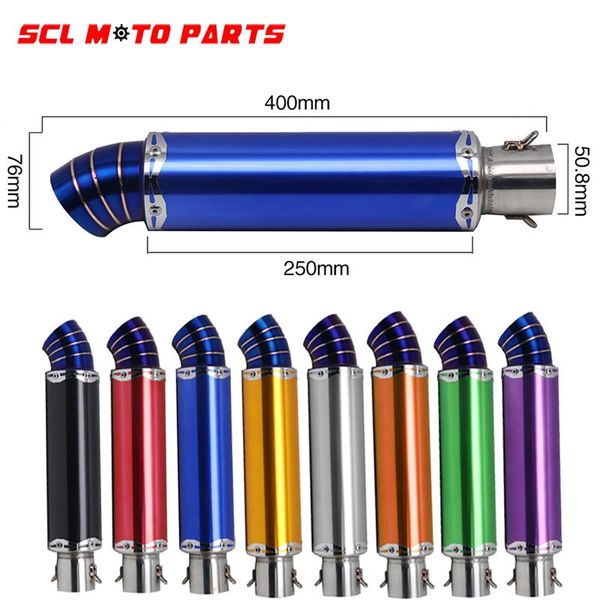alconstar-motorcycle 400mm universal exhaust muffler tip end pipe stainless steel atv pit dirt motorbike 100cc-600cc gp scooter
alconstar-motorcycle 400mm universal exhaust muffler tip end pipe stainless steel atv pit dirt motorbike 100cc-600cc gp scooter