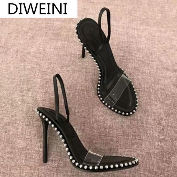 sandals pvc women platform high heels waterproof female transparent crystal wedding shoes sandalia feminina rivet, Black
sandals pvc women platform high heels waterproof female transparent crystal wedding shoes sandalia feminina rivet, Black