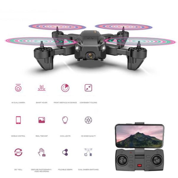 mini cameras drone 4k profesional hd dual camera wifi fpv foldable dron quadcopter one-key return 360 rolling rc helicopter
mini cameras drone 4k profesional hd dual camera wifi fpv foldable dron quadcopter one-key return 360 rolling rc helicopter