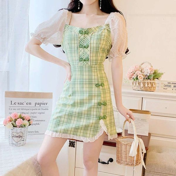 improved cheongsam dress children's summer small chinese young girl skirt, Black;gray
improved cheongsam dress children's summer small chinese young girl skirt, Black;gray