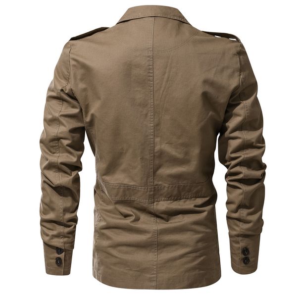 wholesale designer mens casual jacket designer fashion military style 100% cotton outdoor fashion lapel single-breasted bomber jacket, Black;brown
wholesale designer mens casual jacket designer fashion military style 100% cotton outdoor fashion lapel single-breasted bomber jacket, Black;brown