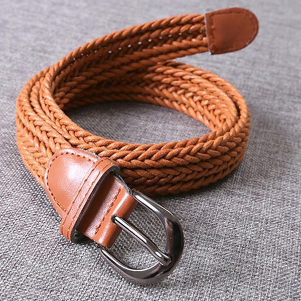 belts faux leather girdle classic braided belt metal buckle rope waistband casual dress jeans woven waist female unisex, Black;brown
belts faux leather girdle classic braided belt metal buckle rope waistband casual dress jeans woven waist female unisex, Black;brown