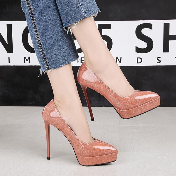 dress women's shoes spring & summer solid color thick heel platform pumps office lady pumps patent leather pointed toe oulyyyogo, Black
dress women's shoes spring & summer solid color thick heel platform pumps office lady pumps patent leather pointed toe oulyyyogo, Black