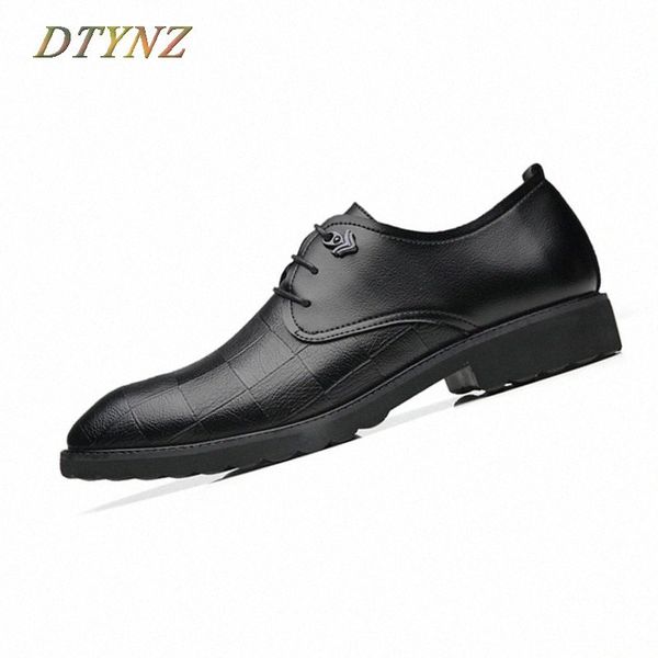 dtynz modern business leather shoes men formal breathable shoes new 2018 autumn wedding non slip outsole hard wearing footwear e0un#, Black
dtynz modern business leather shoes men formal breathable shoes new 2018 autumn wedding non slip outsole hard wearing footwear e0un#, Black