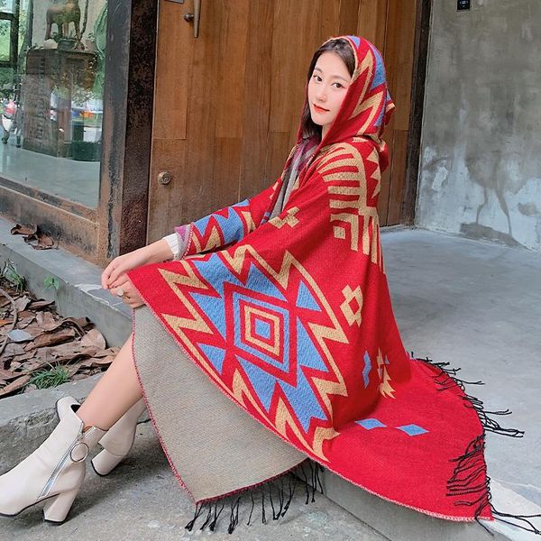 hats, scarves & gloves sets red and blue big cross scarf women autumn winter lengthened thickened dual-use shawl outdoor travel po cloak, Blue;gray
hats, scarves & gloves sets red and blue big cross scarf women autumn winter lengthened thickened dual-use shawl outdoor travel po cloak, Blue;gray