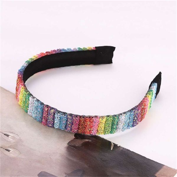 door headband dream girl rainbow sequins inlaid with hairband fashion sweet, Black;brown
door headband dream girl rainbow sequins inlaid with hairband fashion sweet, Black;brown