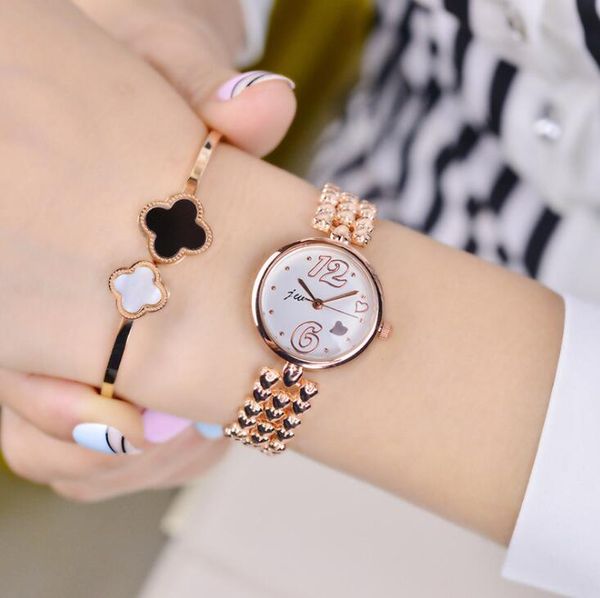 wristwatch gold silver stainless steel fashion women watches diamond heart design luxury ladies wristwatches charm female quartz watch lover, Slivery;brown
wristwatch gold silver stainless steel fashion women watches diamond heart design luxury ladies wristwatches charm female quartz watch lover, Slivery;brown