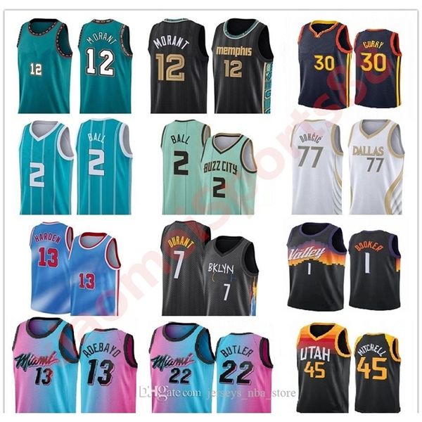 2021 jerseys durant irving doncic booker paul morant jokic murray curry donovan mitchell herro wade butler ado harden ball jersey, Black
2021 jerseys durant irving doncic booker paul morant jokic murray curry donovan mitchell herro wade butler ado harden ball jersey, Black