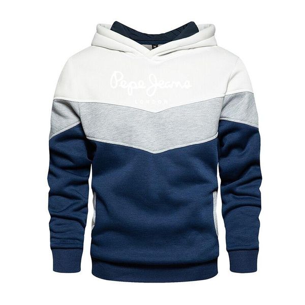 men's hoodies & sweatshirts brand fashion patchwork hoodie clothing casual loose fleece warm street autumn w, Black
men's hoodies & sweatshirts brand fashion patchwork hoodie clothing casual loose fleece warm street autumn w, Black