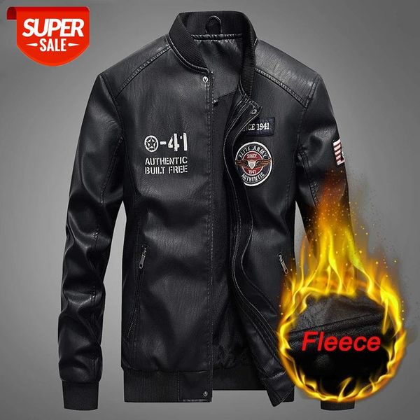 autumn winter embroidery leather jacket men thick fleece pu leather coat stand collar baseball jacket men plus size 4xl #ka5e, Black;brown
autumn winter embroidery leather jacket men thick fleece pu leather coat stand collar baseball jacket men plus size 4xl #ka5e, Black;brown