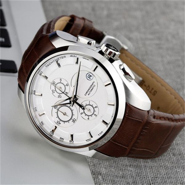 famous men watches tis-1853 fire mechanical multi functions waterproof automatic quartz relogio masculino clock, Slivery;brown
famous men watches tis-1853 fire mechanical multi functions waterproof automatic quartz relogio masculino clock, Slivery;brown