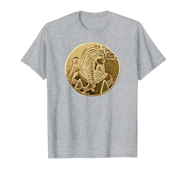 egyptian gold pharoah coin king tut t-shirt, White;black
egyptian gold pharoah coin king tut t-shirt, White;black