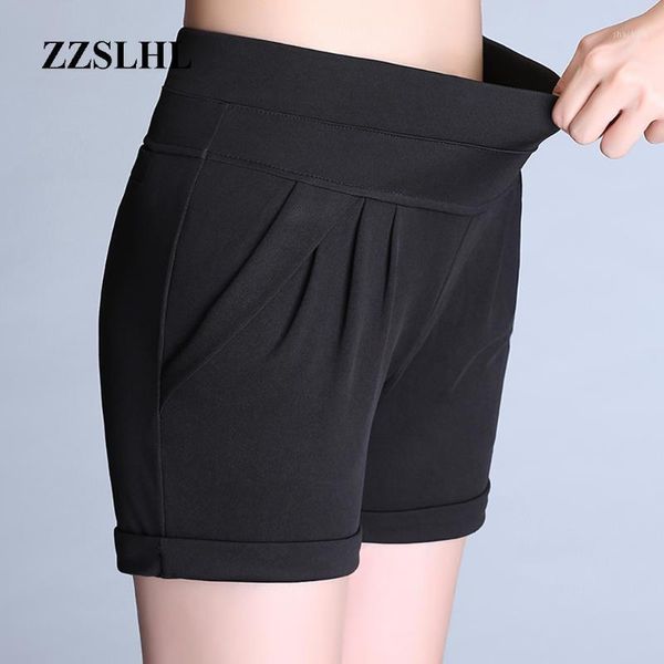 summer women shorts high waisted plus size stretch short for loose pleated pockets wide leg womens women's, White;black
summer women shorts high waisted plus size stretch short for loose pleated pockets wide leg womens women's, White;black