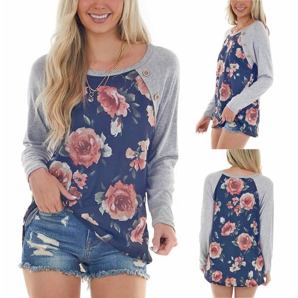 women's t-shirt autumn and winter long-sleeved round neck casual colorful pattern printing loose hedging plus size fashion sweater wome, White
women's t-shirt autumn and winter long-sleeved round neck casual colorful pattern printing loose hedging plus size fashion sweater wome, White
