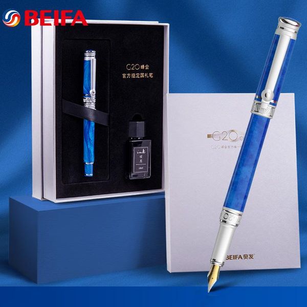 fountain pens beifa luxury pen 24k gold high-end business conference calligraphy hard art for gift with retail box
fountain pens beifa luxury pen 24k gold high-end business conference calligraphy hard art for gift with retail box