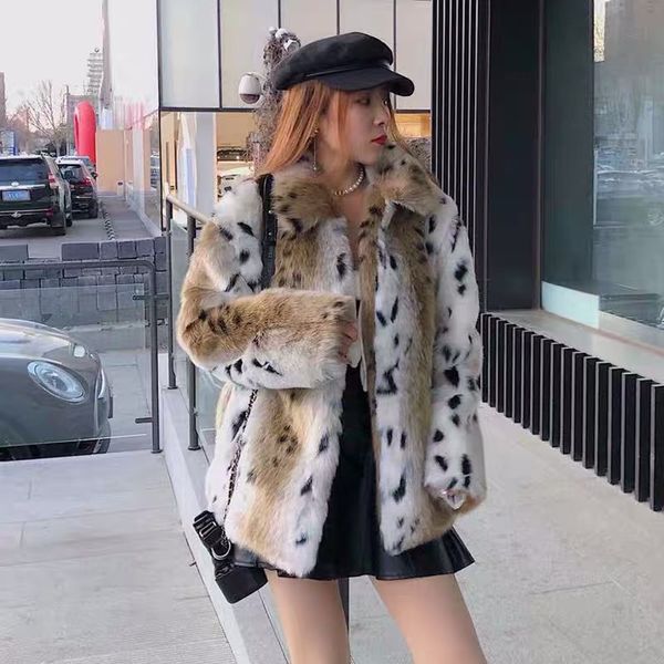 winter lapel hairy shaggy gradient color leopard fur jacket long sleeve furry women coat loose vintage outerwear, Black
winter lapel hairy shaggy gradient color leopard fur jacket long sleeve furry women coat loose vintage outerwear, Black
