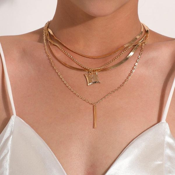 pendant necklaces fashion square beads lock necklace for women gold color bohemian stars pendants female bijoux jewelry gift, Silver
pendant necklaces fashion square beads lock necklace for women gold color bohemian stars pendants female bijoux jewelry gift, Silver