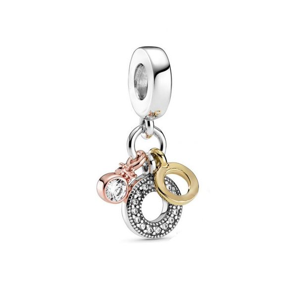 925 sterling silver beads three-color circle shinning charms fit original pandora charms bracelet women fine diy jewelry gift, Black
925 sterling silver beads three-color circle shinning charms fit original pandora charms bracelet women fine diy jewelry gift, Black
