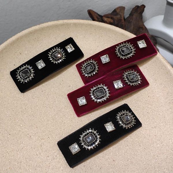 hair accessories velvet rhinestone women's hairpins korea style girl's elegant alloy hairclips
hair accessories velvet rhinestone women's hairpins korea style girl's elegant alloy hairclips