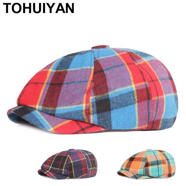 berets 2021 plaid beret hat for men fashion wild octagonal cap driver casual cotton sboy caps streetwear women gorras gatsby hats, Blue;gray
berets 2021 plaid beret hat for men fashion wild octagonal cap driver casual cotton sboy caps streetwear women gorras gatsby hats, Blue;gray