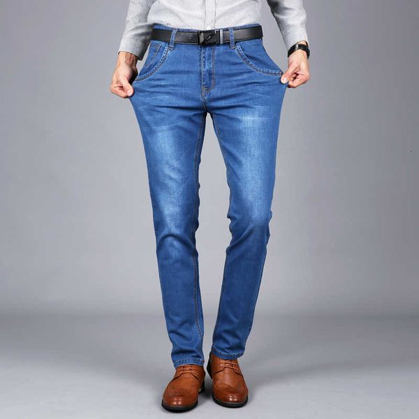 men brand straight casual 2021 spring new style comfortable soft cato stretch jeans light blue broek 3 colors
men brand straight casual 2021 spring new style comfortable soft cato stretch jeans light blue broek 3 colors