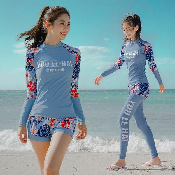 full body swimsuits women letters long sleeve t-shirt swim shorts surfing long pant swimming suit swimwear female rash guards
full body swimsuits women letters long sleeve t-shirt swim shorts surfing long pant swimming suit swimwear female rash guards