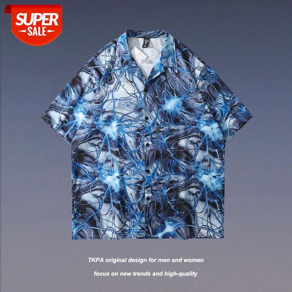 tkpa hip hop lightning thorns short sleeve shirt men and women funeral flame loose casual #uq7w, White;black
tkpa hip hop lightning thorns short sleeve shirt men and women funeral flame loose casual #uq7w, White;black