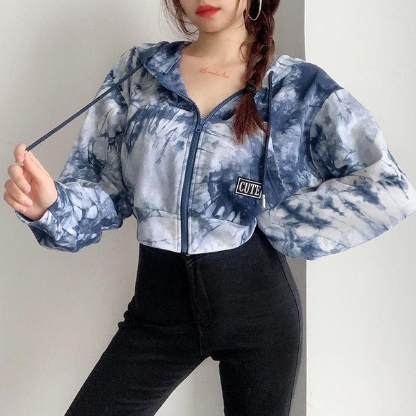 tie dye printing sweatshirt loose jacket autumn women hoodies long sleeve v neck loose fit zipper up sweatshirts crop, Black
tie dye printing sweatshirt loose jacket autumn women hoodies long sleeve v neck loose fit zipper up sweatshirts crop, Black