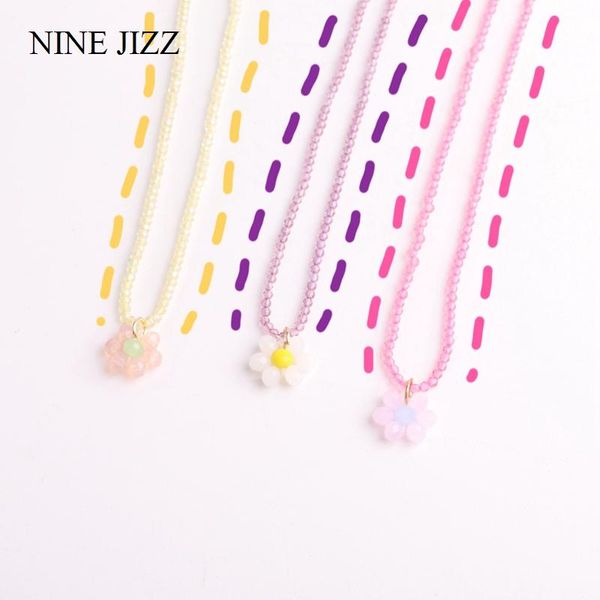 chokers ninejizz korean cute beaded necklace ins hand-wove flower pendant for women party jewellery clavicle choker, Golden;silver
chokers ninejizz korean cute beaded necklace ins hand-wove flower pendant for women party jewellery clavicle choker, Golden;silver