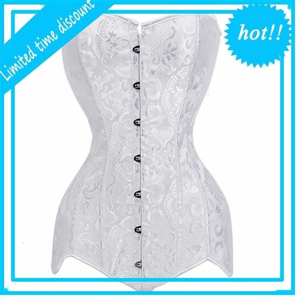 drop shipping corset long corsets black white korset overbust waist floral bustier women plus size gorset
drop shipping corset long corsets black white korset overbust waist floral bustier women plus size gorset